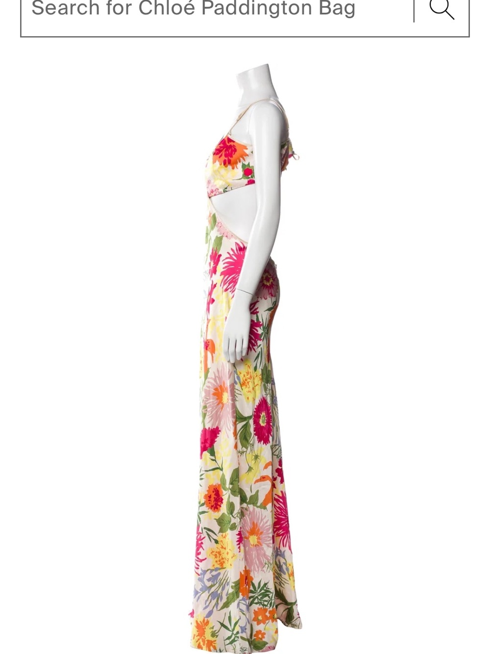 Reformation Poppies silk dress (Fabrizia) - Picture 4 of 6